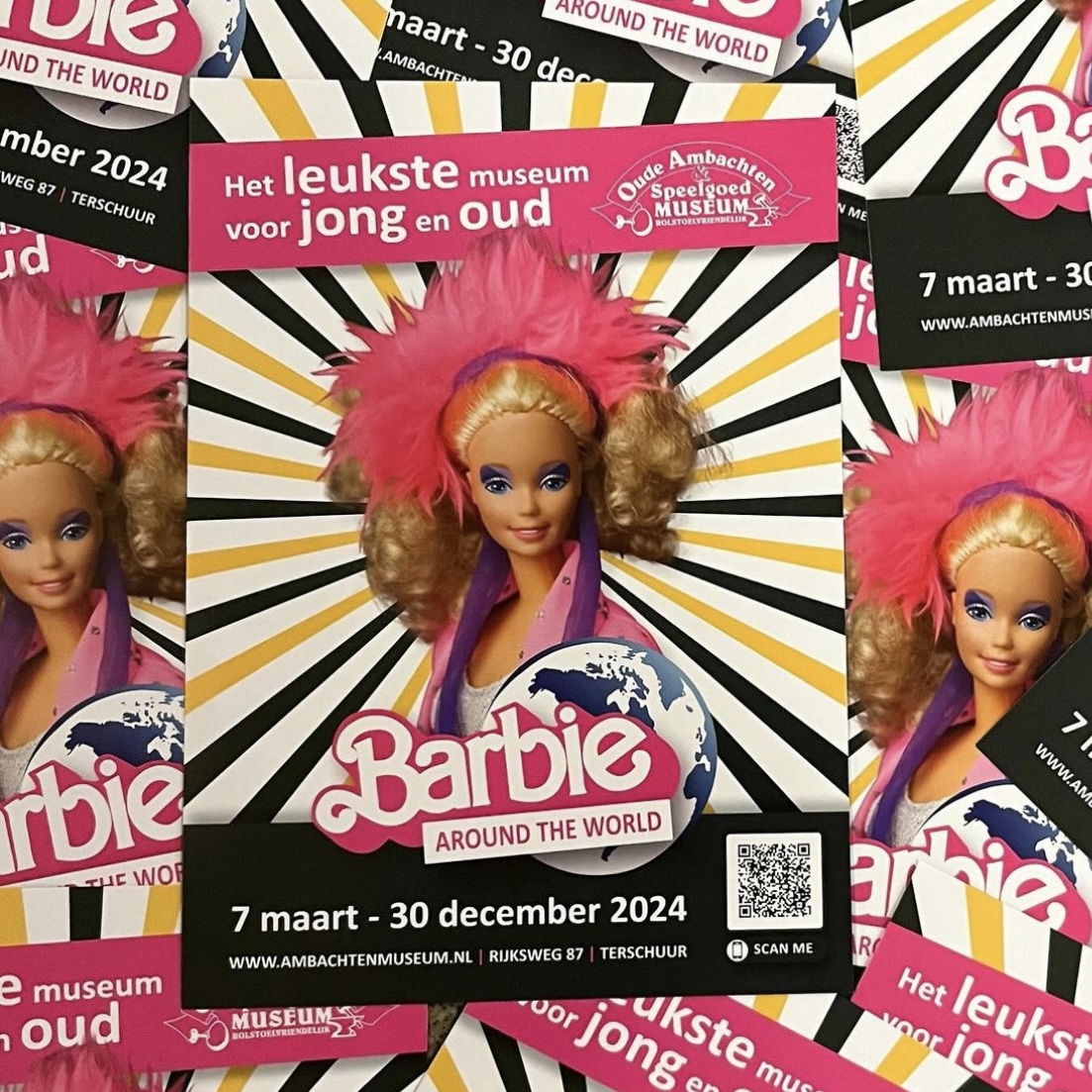 Barbie Flyer ontwerp Ambachtenmuseum