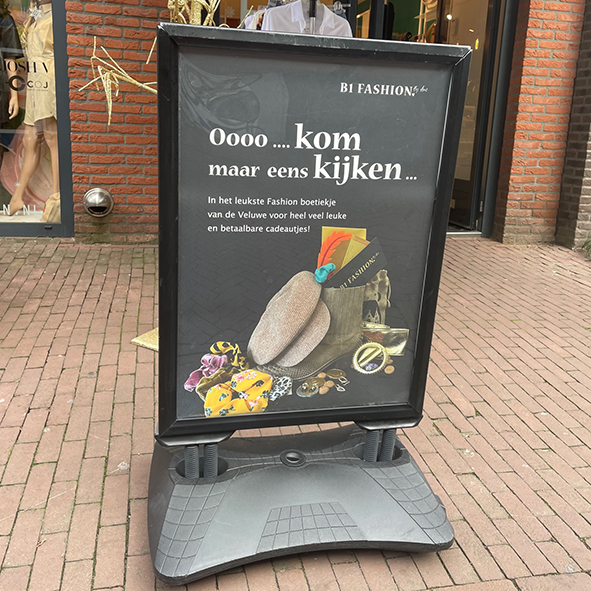 DTP opmaak sinterklaas poster